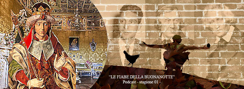 I consigli di Salomone. - podcast - Pubblicazione della prima stagione podcast dedicata a: LE FIABE DELLA BUONANOTTE. Tre mostri, tre armi per sconfiggerli, tre consigli che a seguirli non fan mai male. Tratta dalla raccolta “Fiabe italiane” di Italo Calvin