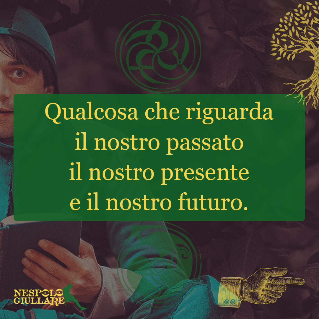 Qualcosa che riguarda il nostro passato il nostro presente e il nostro futuro.