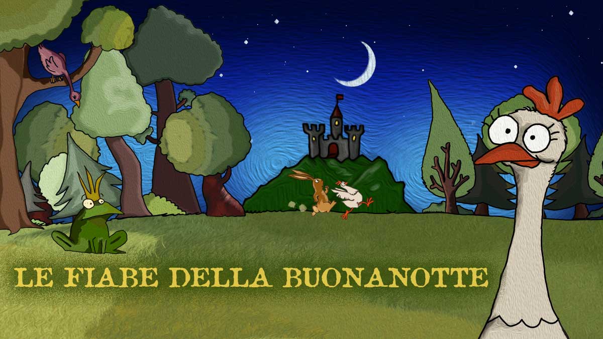 Le fiabe della buonanotte nuova fiaba pollinico nespolo giullare